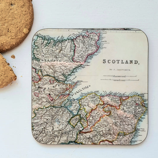 Glossy Coaster - Scotland