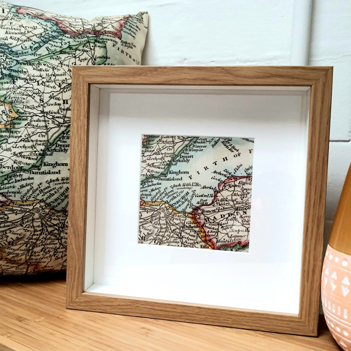 Personalised Framed Map