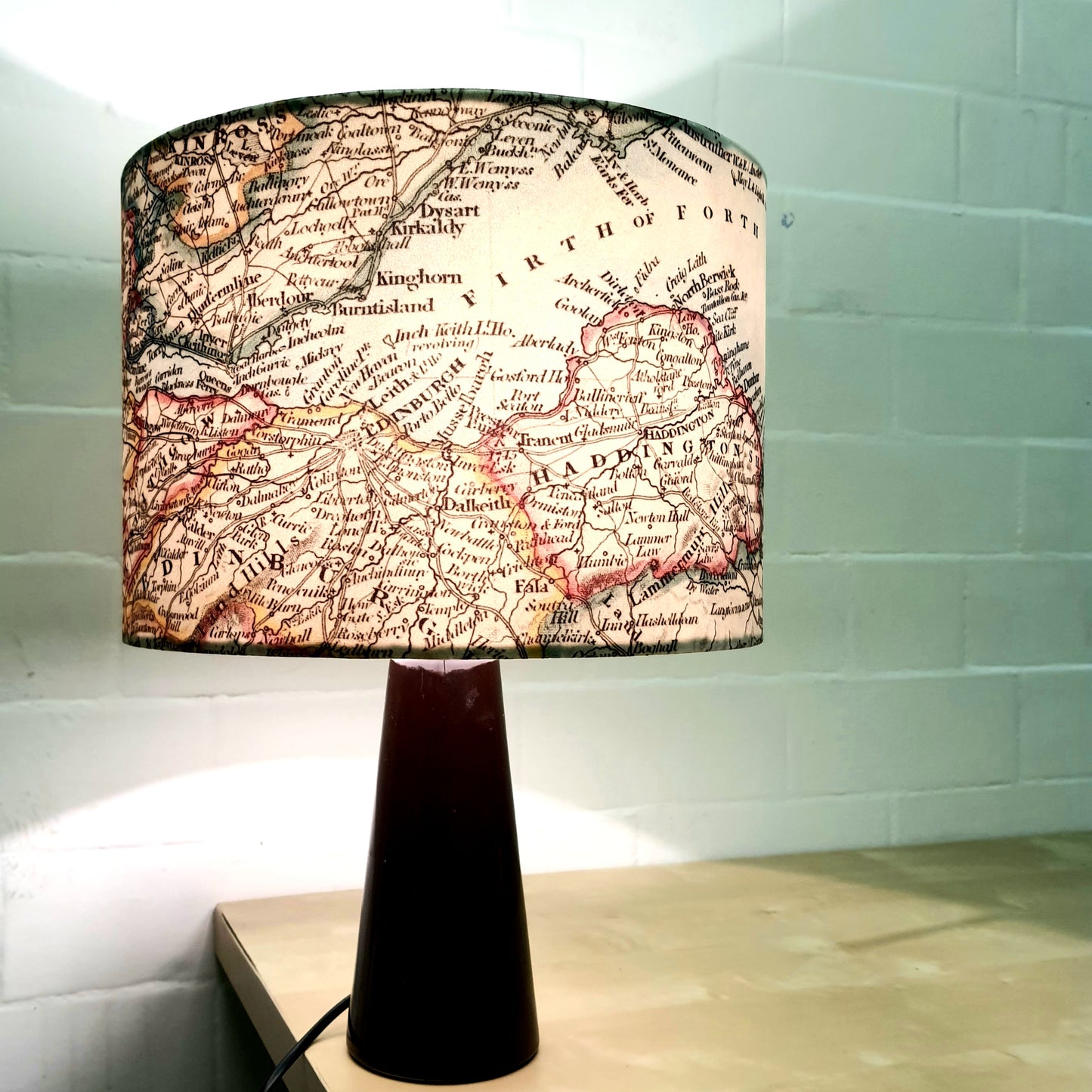 Bespoke Lampshade - Choose your location.  Drum 30 x 21 cm